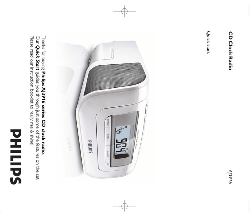 Philips AJ3916/05 User manual Philips AJ3916/05 User manual