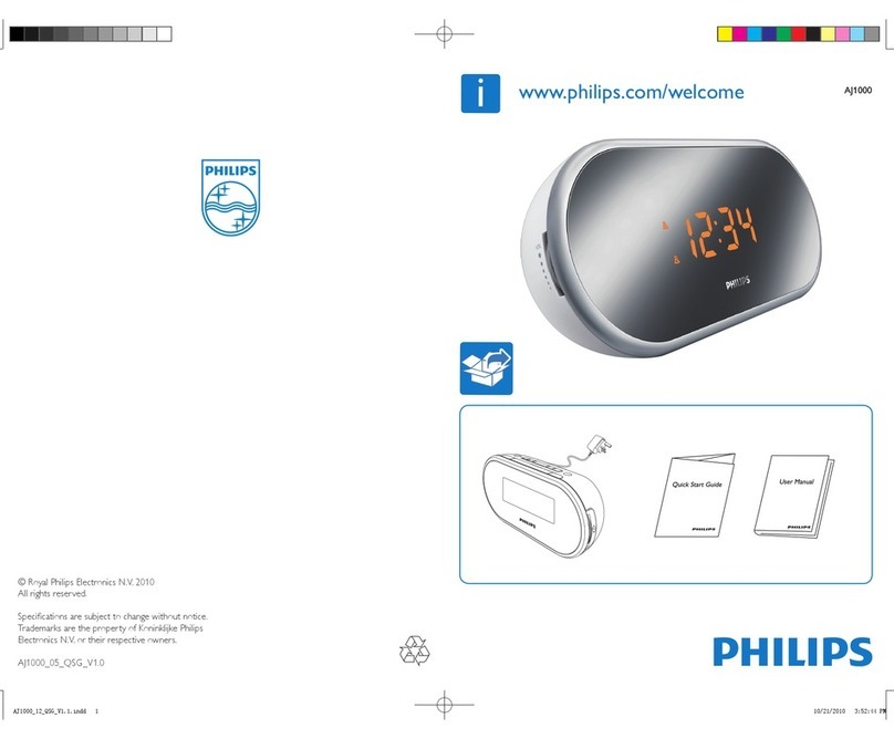 Philips AJ1000/05 User manual