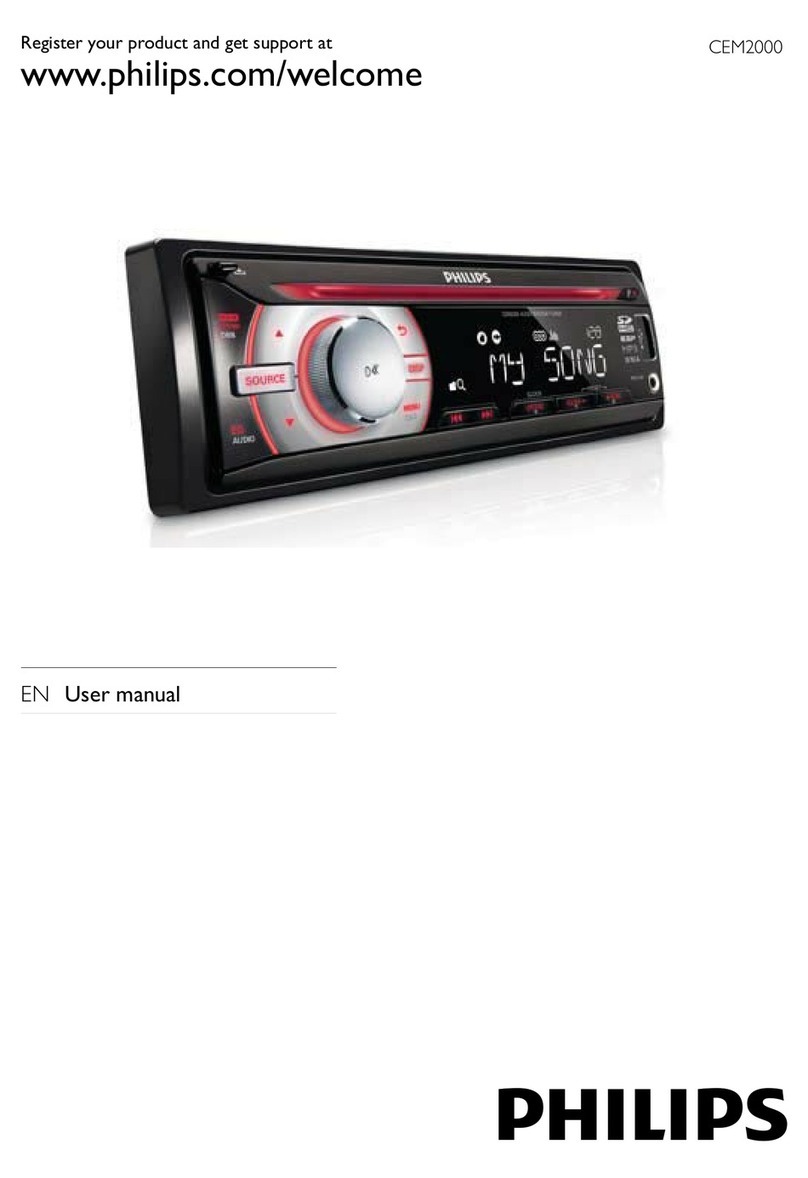 Philips CEM2000X/78 User manual