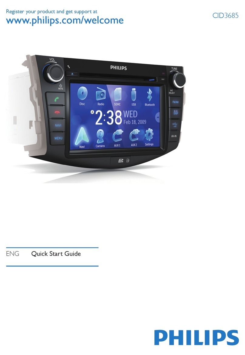 Philips CID3685/93 quick start guide