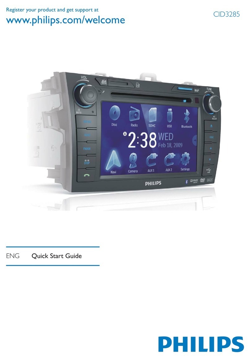 Philips CID3285/93 quick start guide