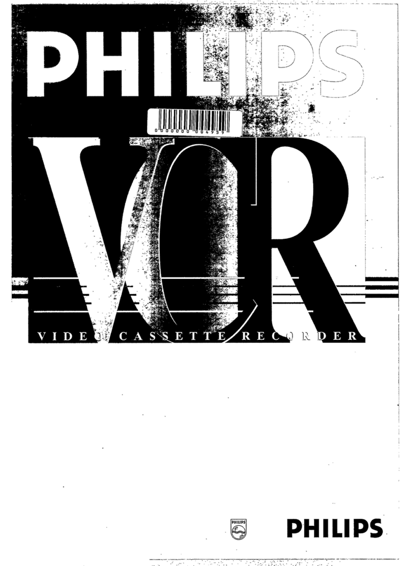 Philips VR151/05 User manual