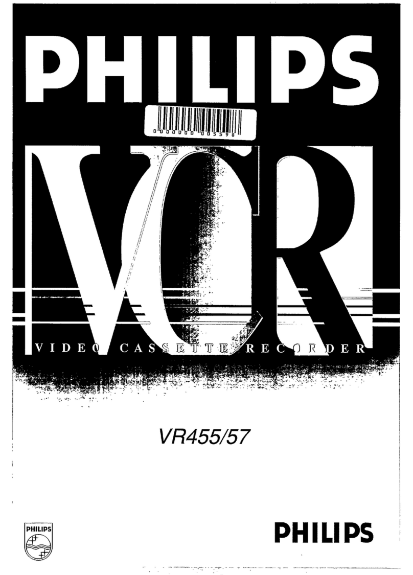 Philips VR457 user manual