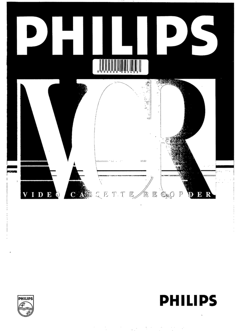 Philips VR757/05L User manual