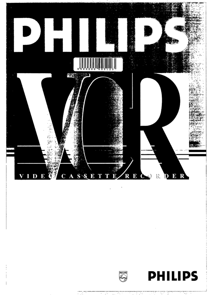 Philips VR161/05 User manual
