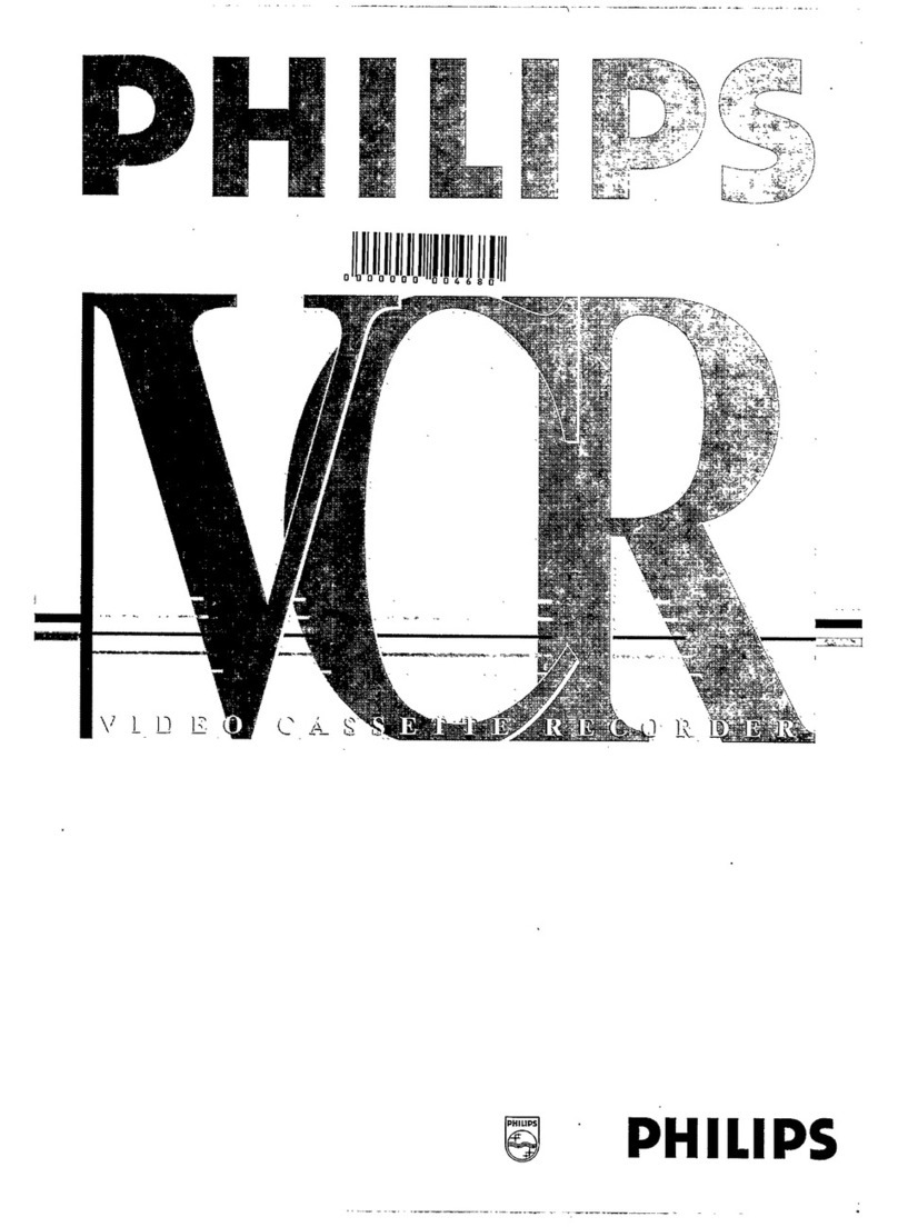 Philips VR778/05 User manual