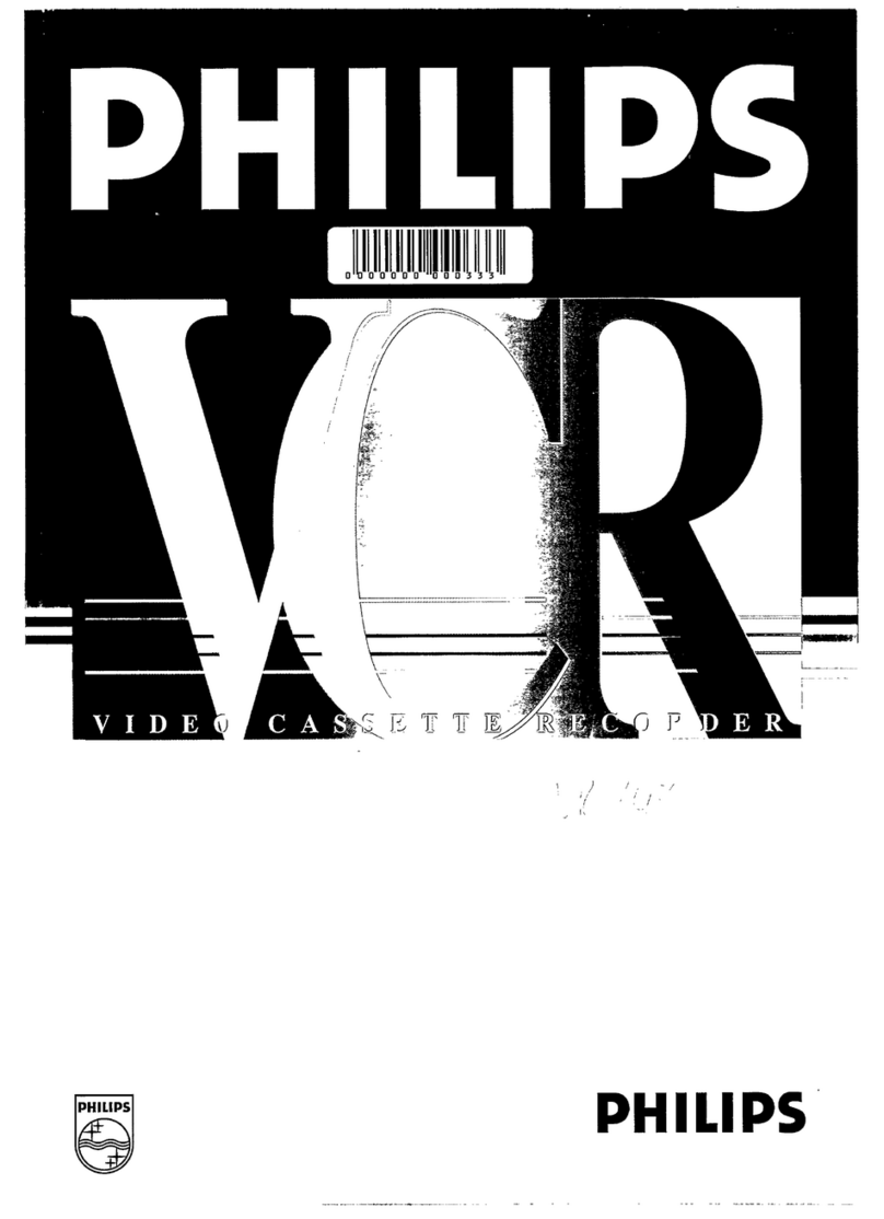 Philips VR747/05 User manual