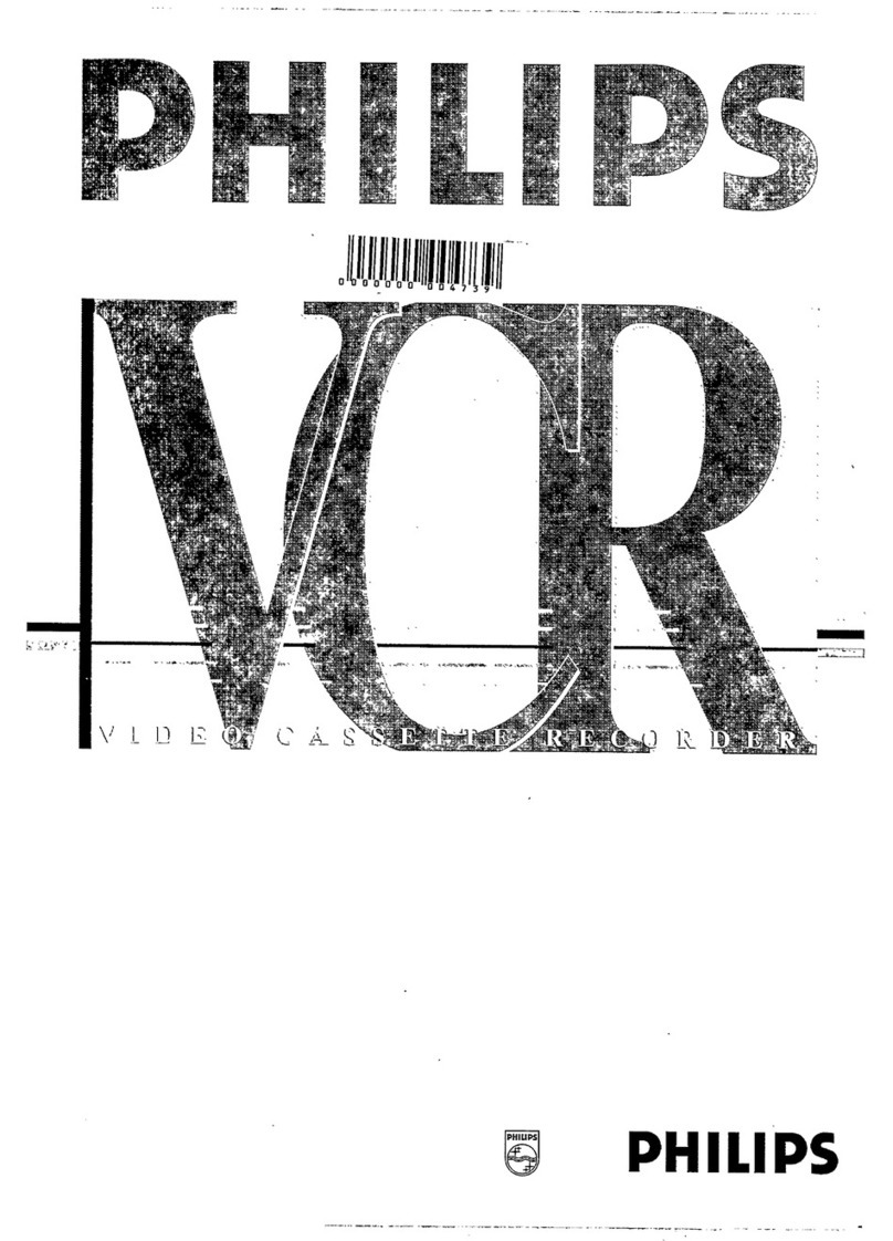 Philips VR468/05 user manual