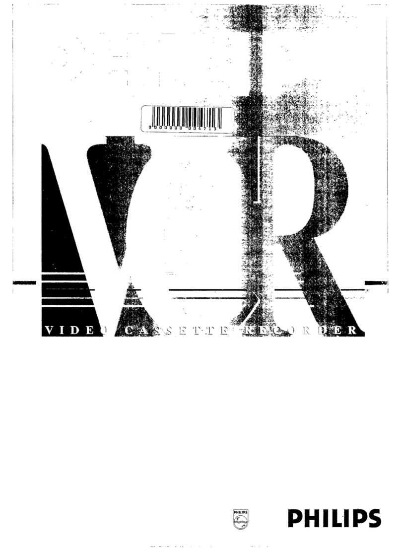 Philips VR157/05 User manual