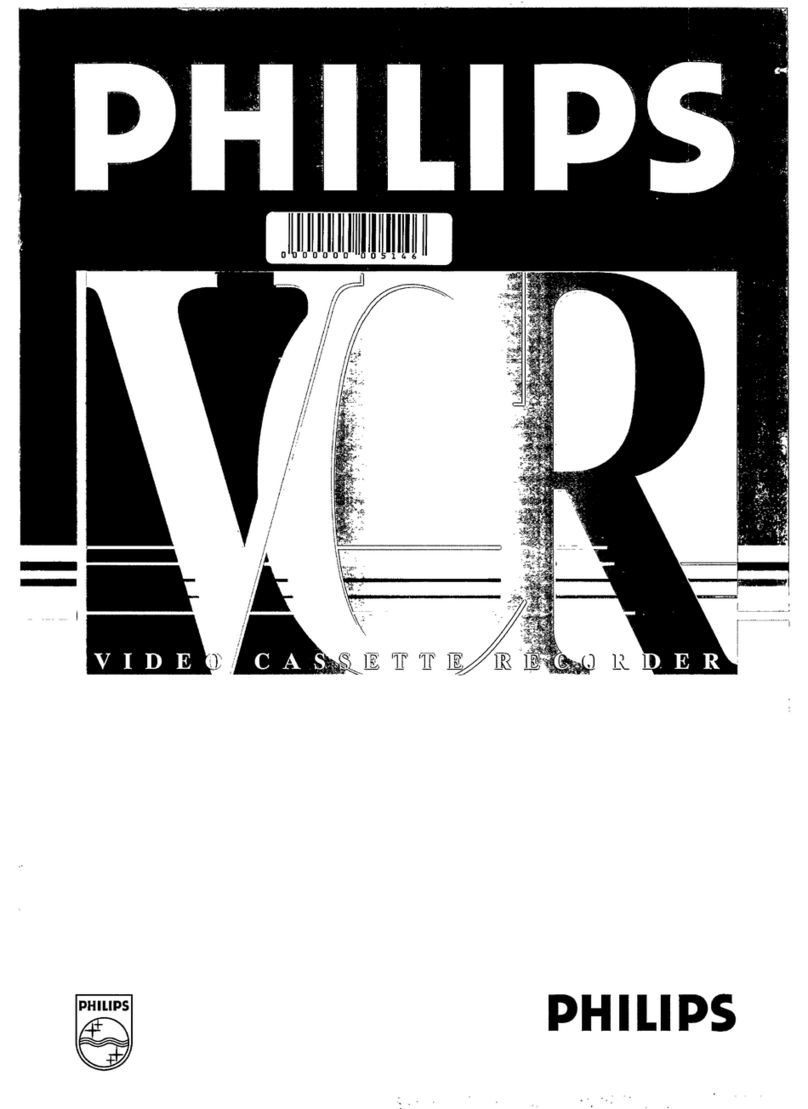 Philips VR 723 User manual
