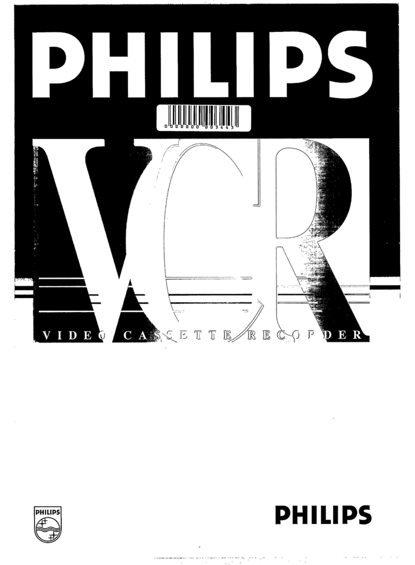 Philips VR437/05 User manual