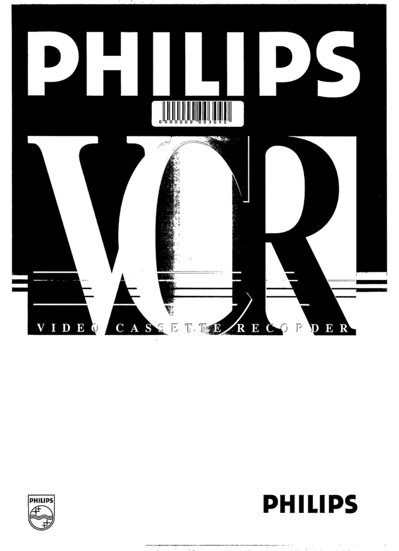 Philips VR432 User manual