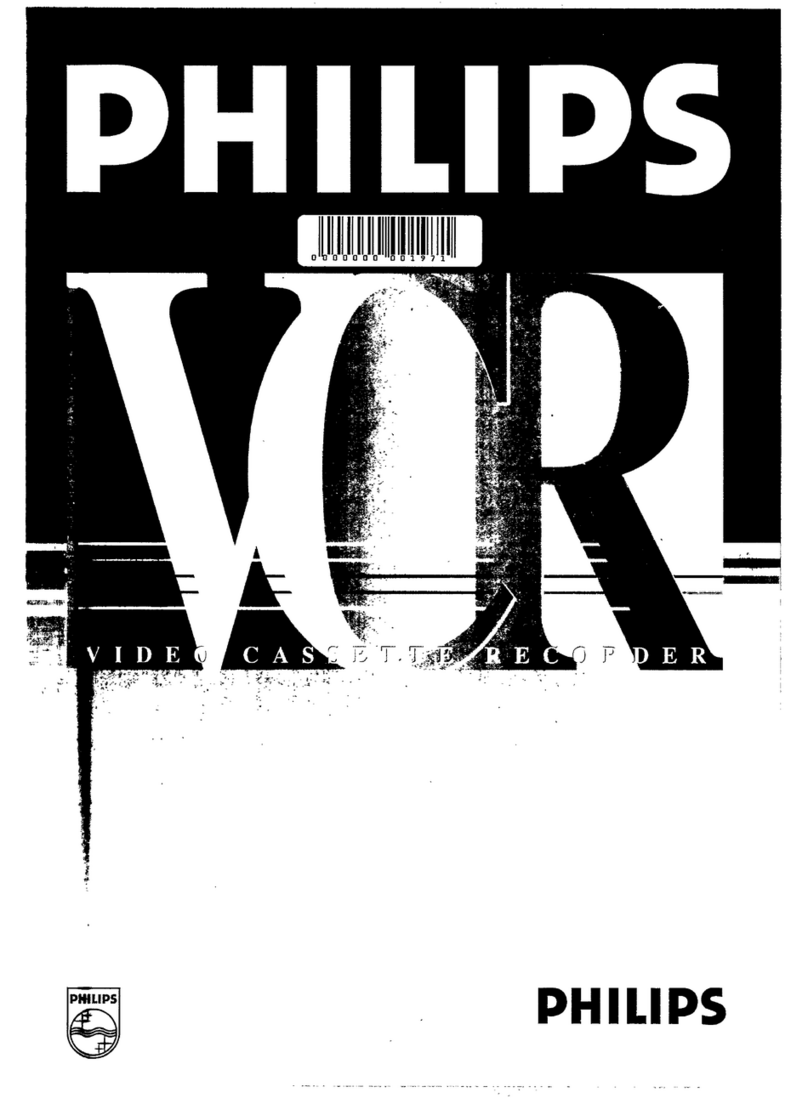Philips VR838/05 User manual