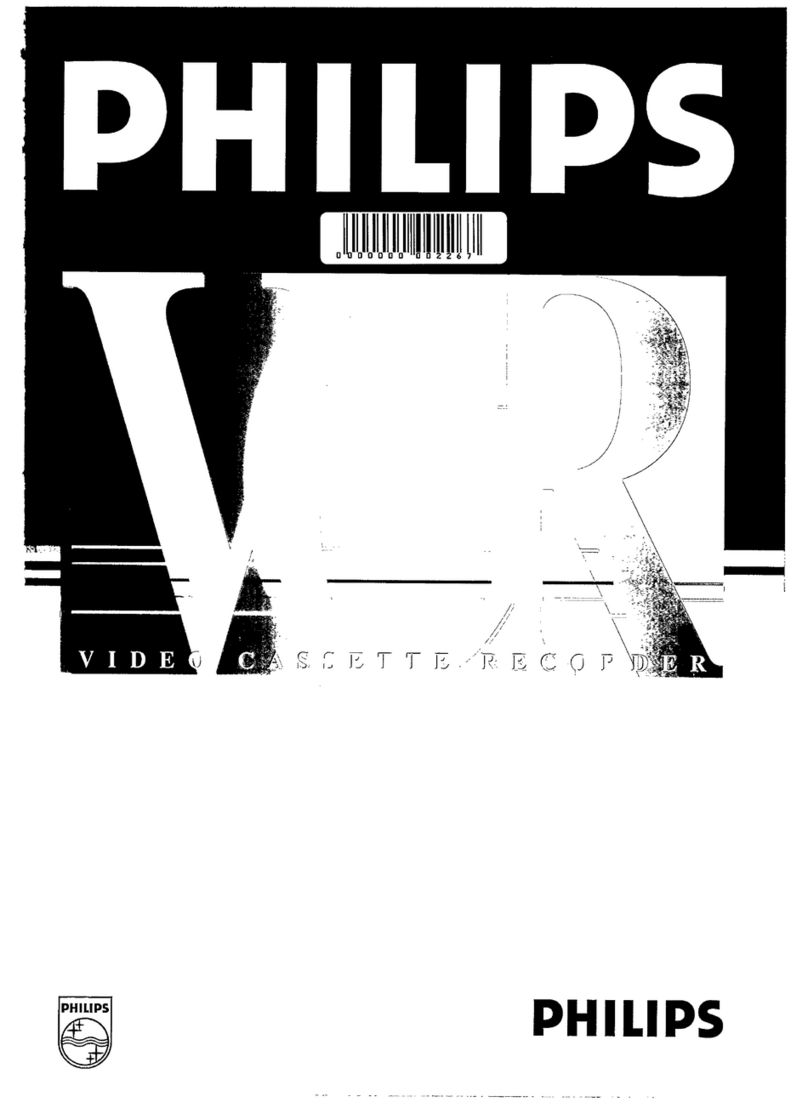 Philips VR 632 User manual