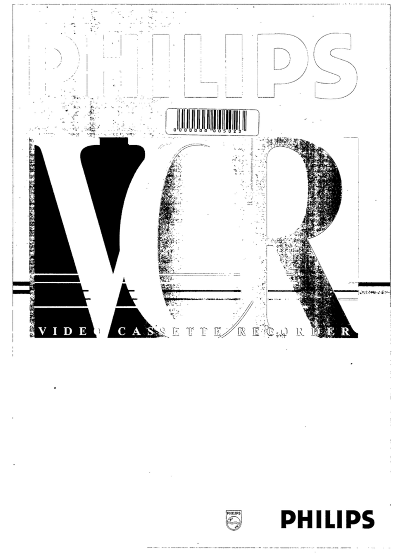 Philips VR258/05 User manual Philips VR258/05 User manual