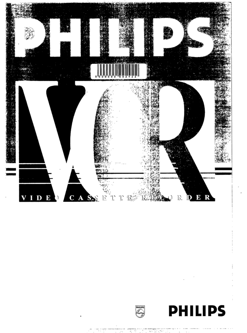 Philips VR447/05 operating instructions