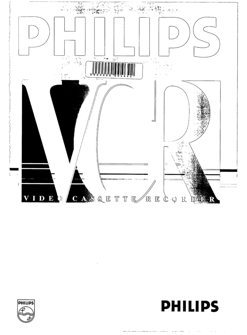 Philips VR 347 User manual