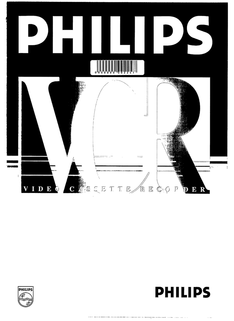 Philips VR 647 User manual