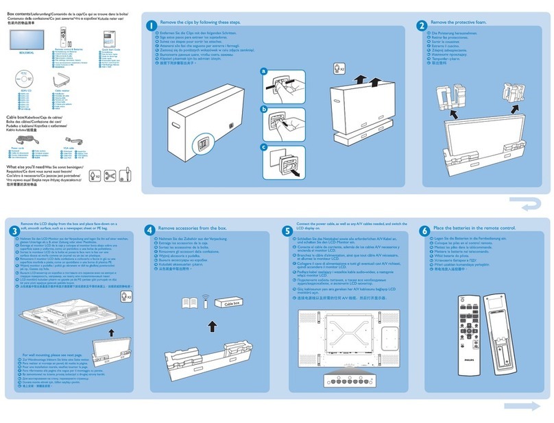 Philips BDL5585XL/00 User manual