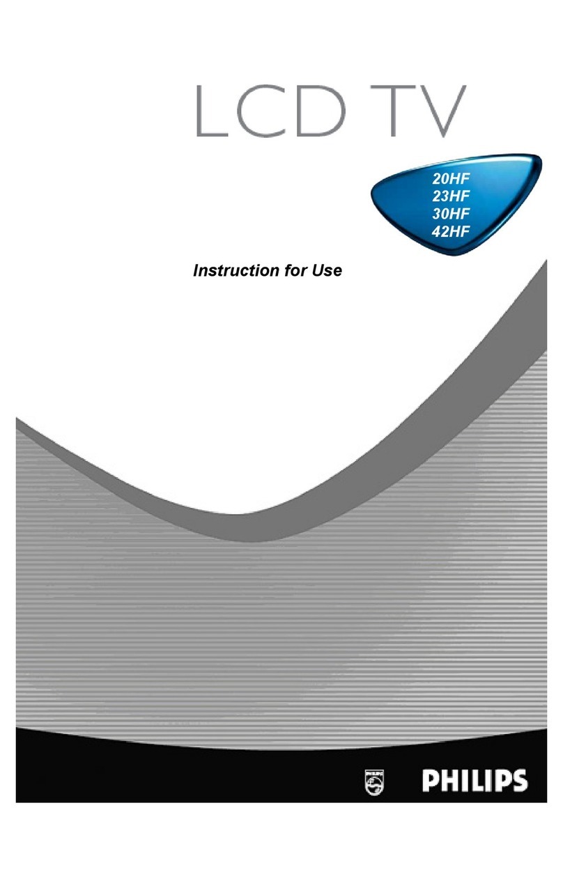 Philips 20HF8432/98 User manual