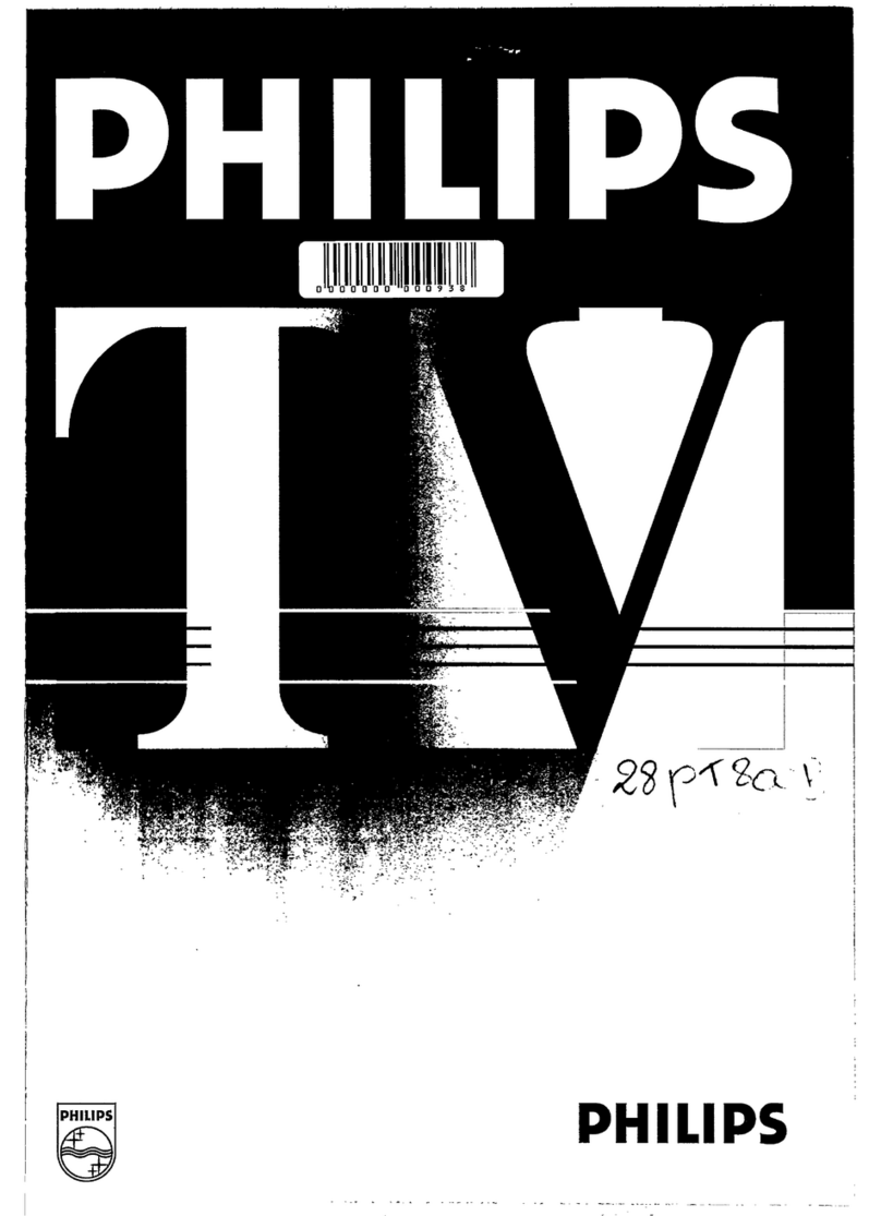 Philips 28PT800B user manual