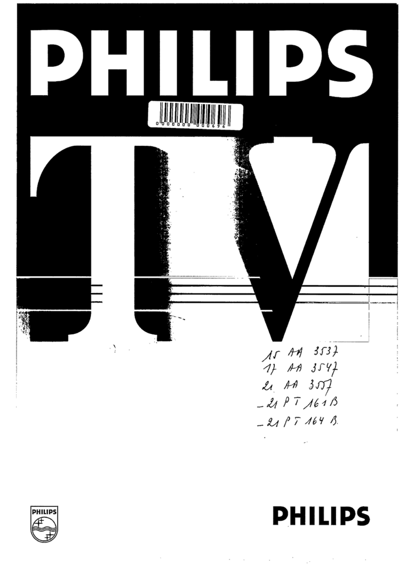 Philips 21PT161B/05 User manual