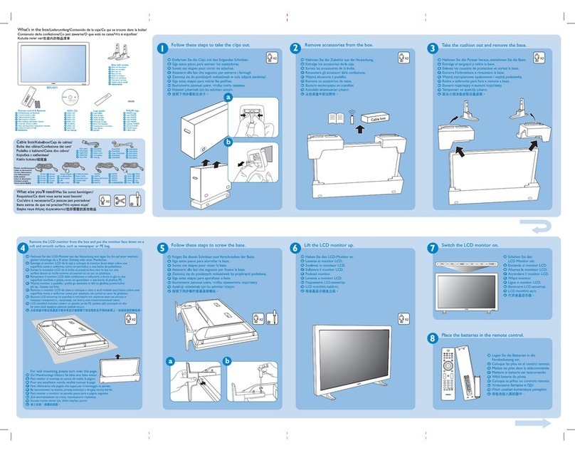 Philips BDL4231CS/00 User manual