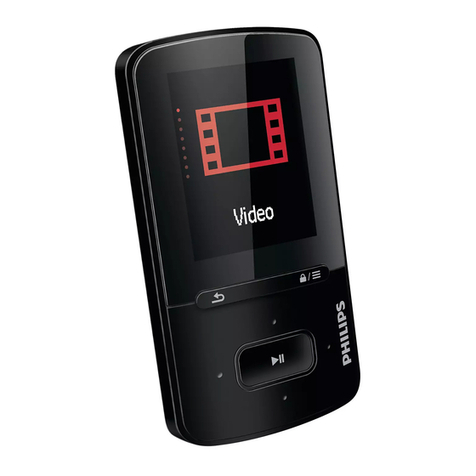 Philips SA4VBE08KN/12 User manual