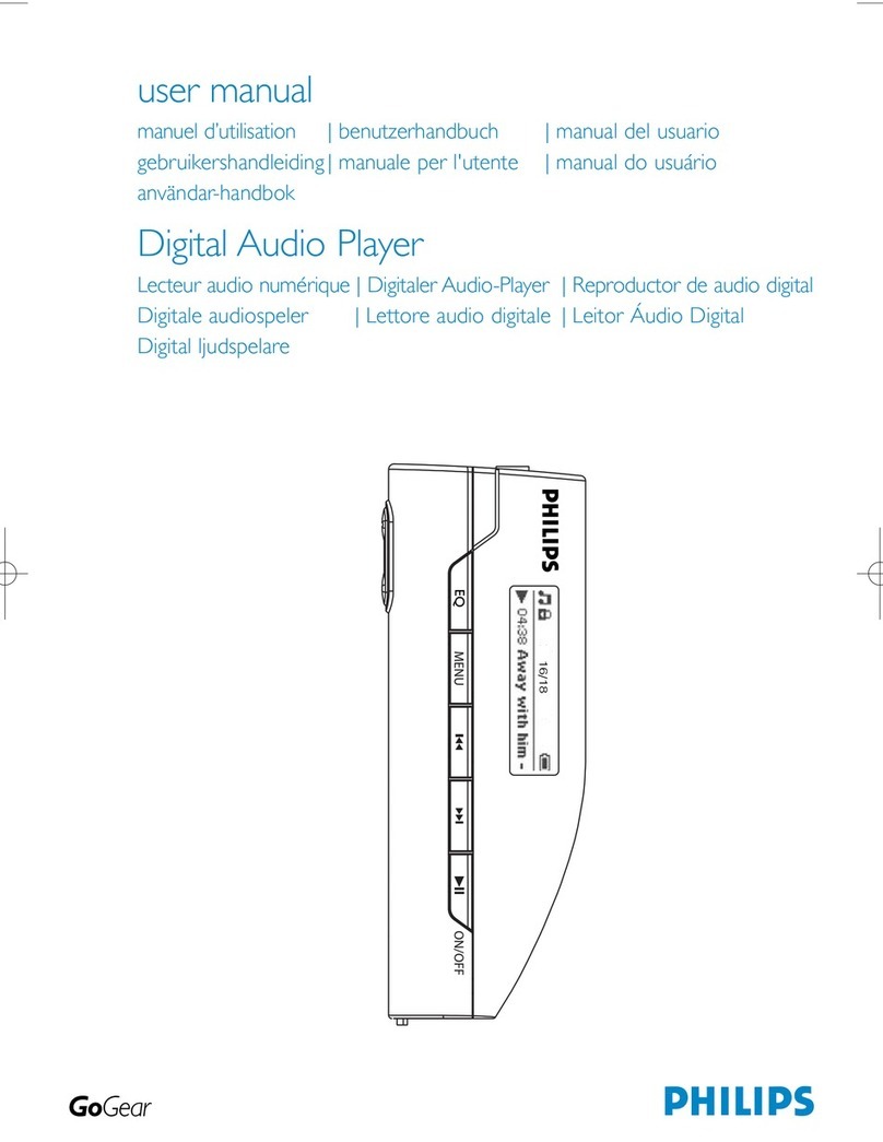 Philips SA159/02 User manual
