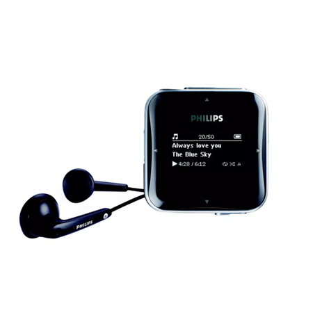 Philips SA2820/02 User manual