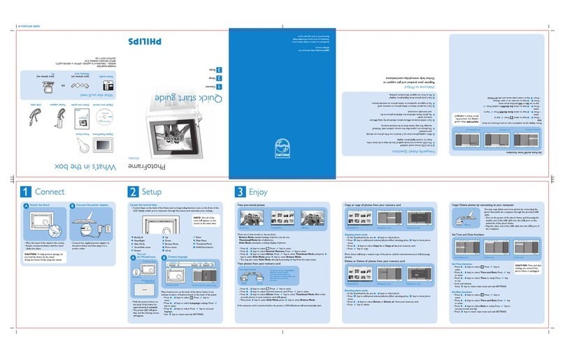 Philips 7FF2FPAS/05 User manual