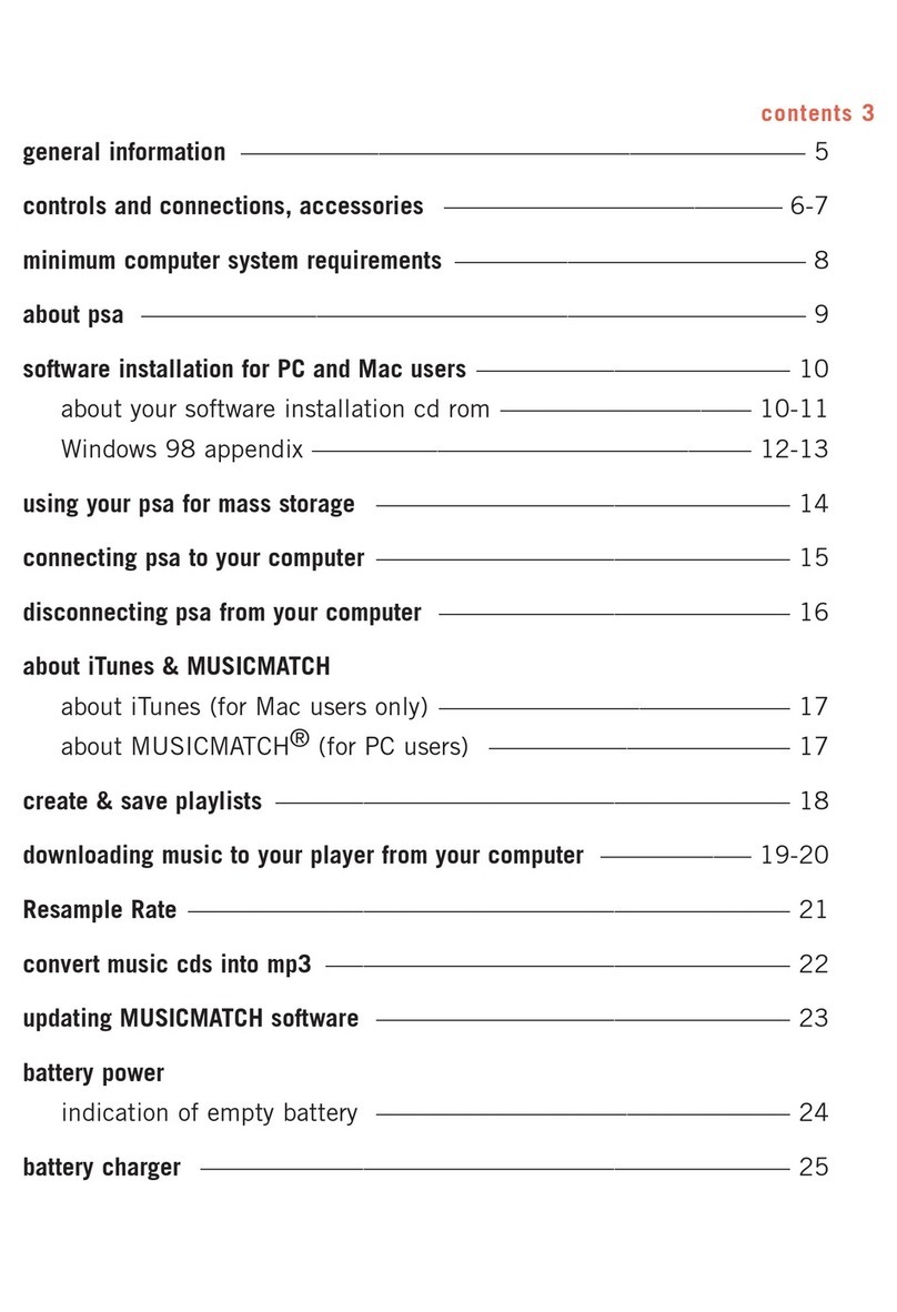 Philips ACT211/05 User manual