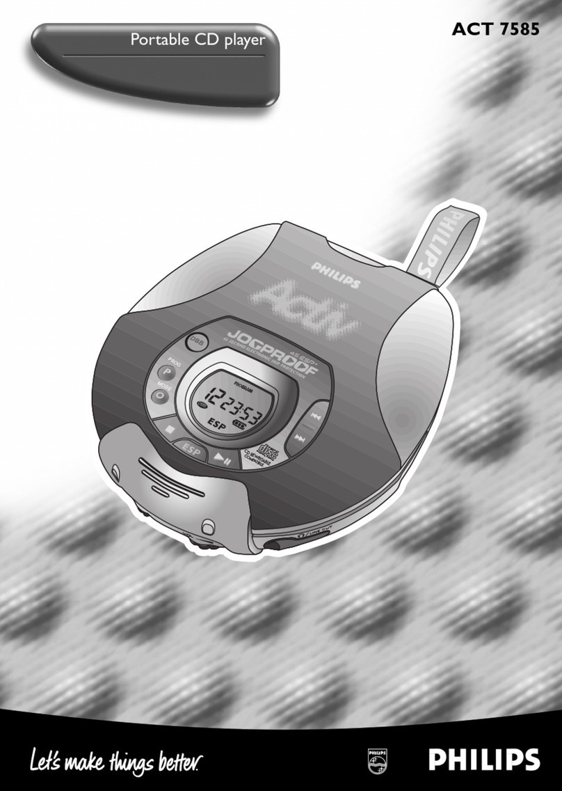 Philips ACT7585/00 User manual Philips ACT7585/00 User manual