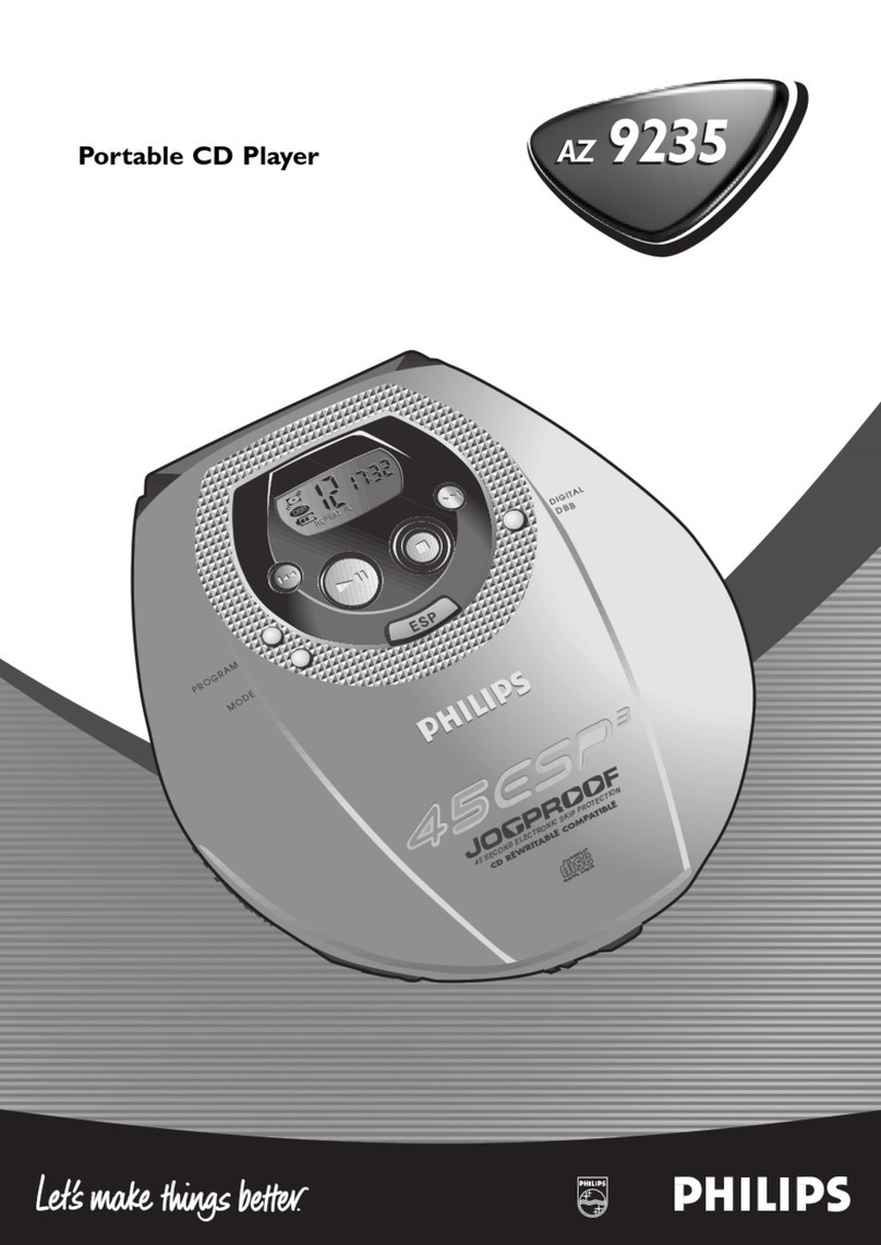 Philips AZ9235/00 User manual Philips AZ9235/00 User manual