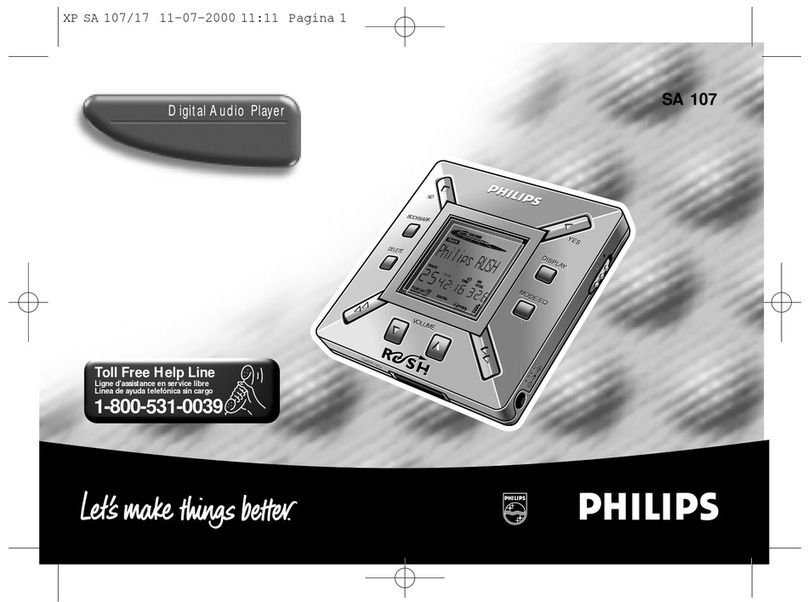 Philips SA10717 user manual