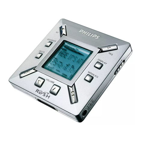 Philips SA126/05 User manual