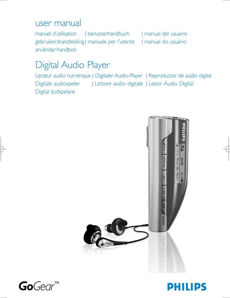 Philips SA167/00 User manual