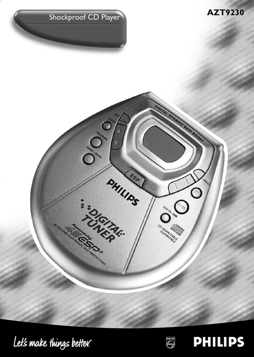 Philips AZT9230/00 user manual