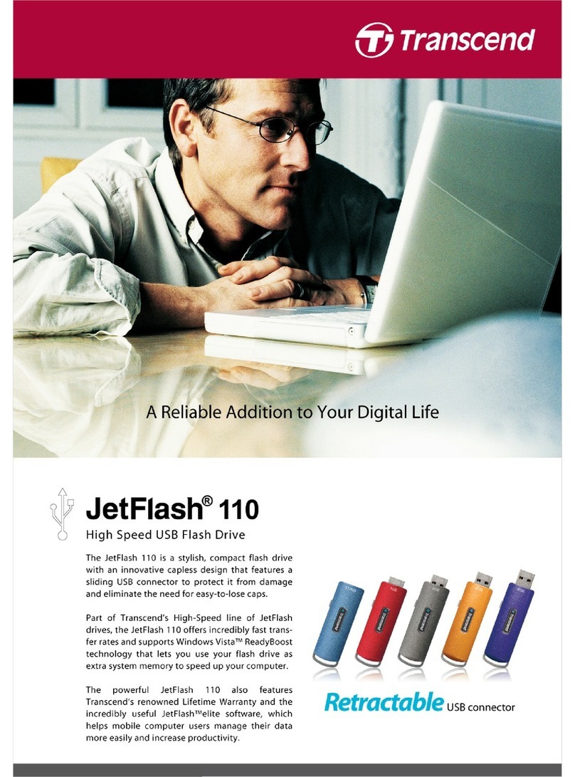 Transcend JetFlash 110 User manual