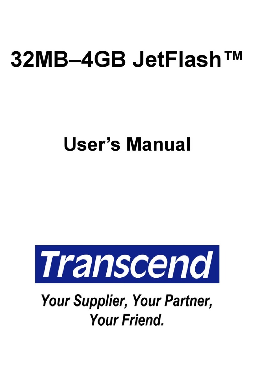 Transcend 32MB4GB user manual