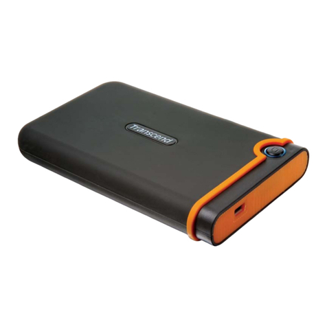 Transcend StoreJet SJ25M User manual