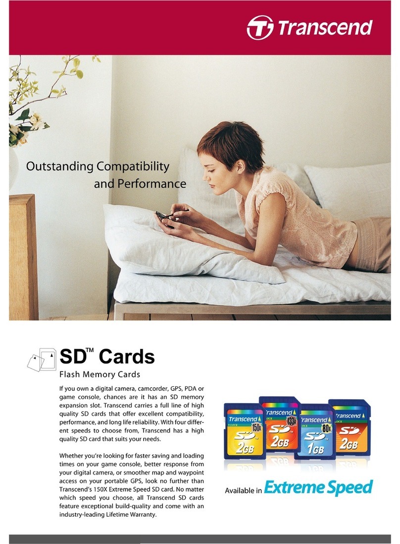 Transcend SD Specifications