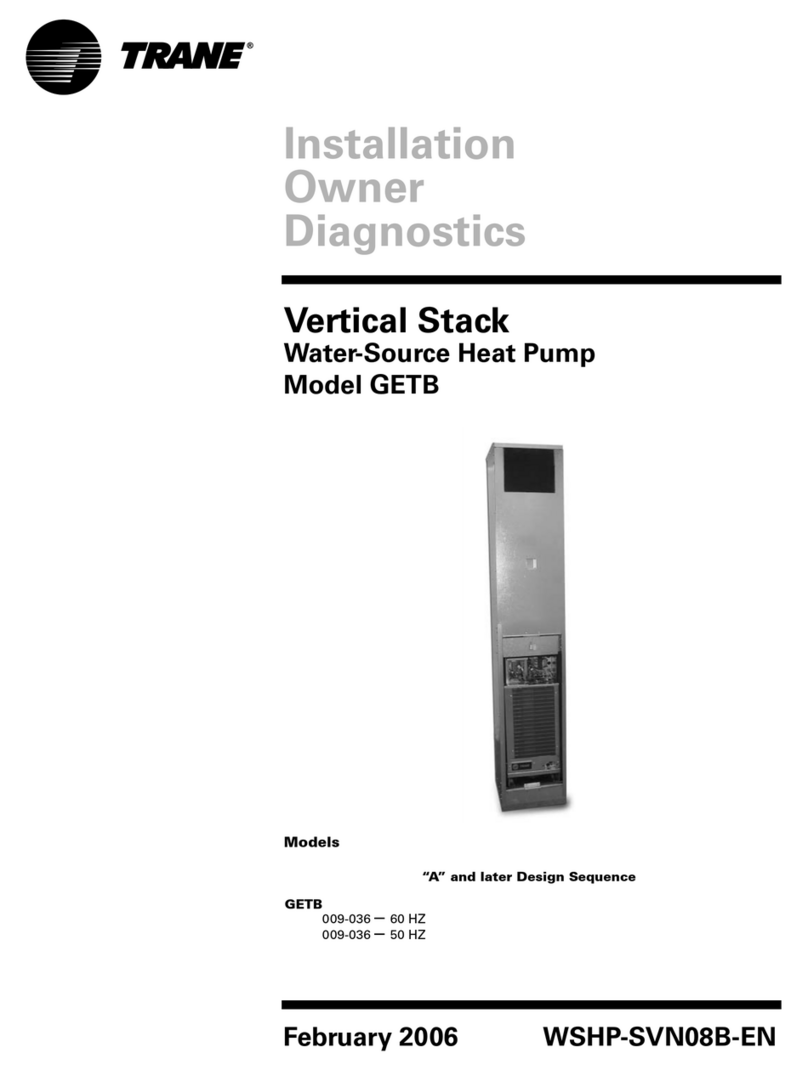 Trane GETB User manual