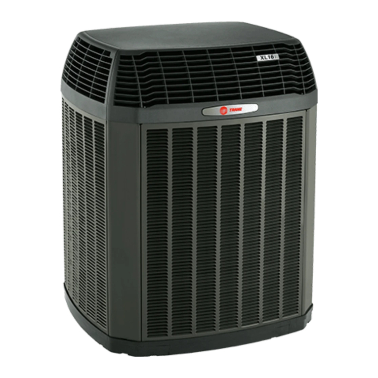 Trane XL Series Weathertron Installation instructions