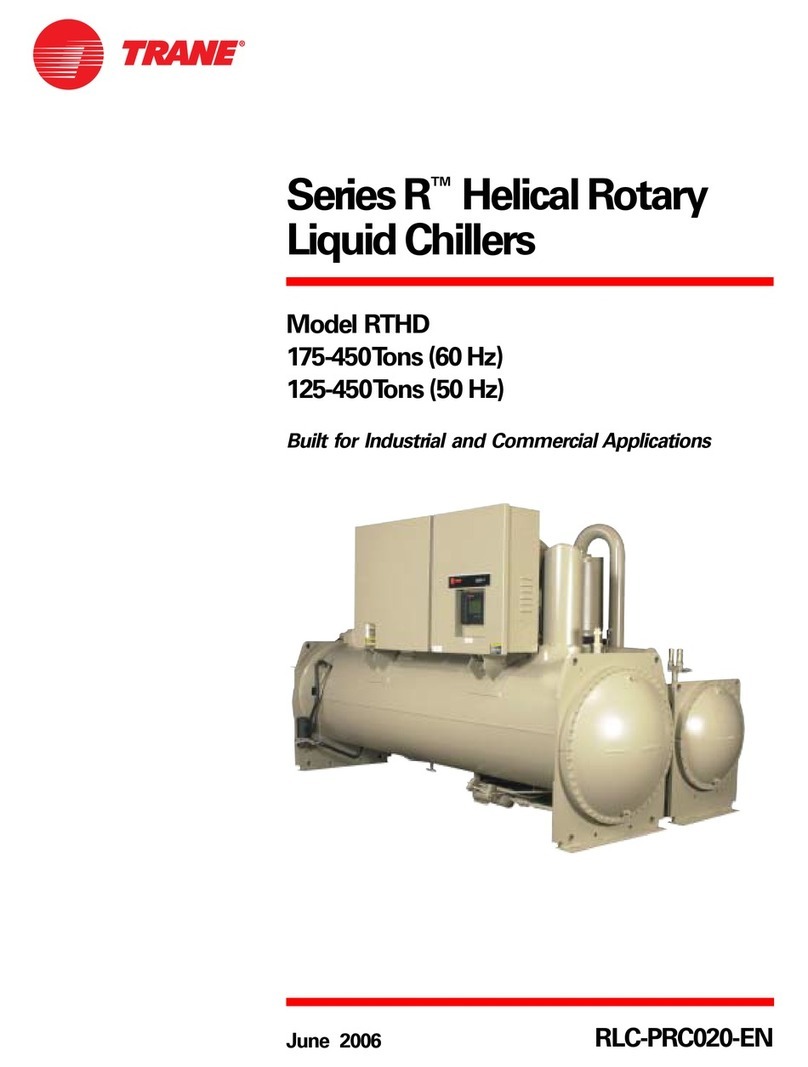 Trane RTHD User manual
