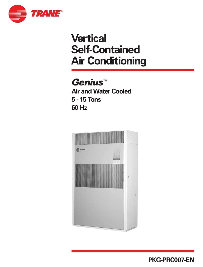 Trane Genius PKG-PRC007-EN User manual