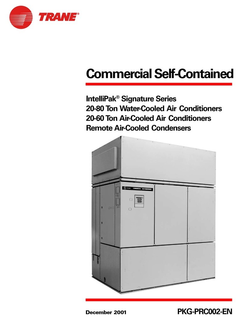 Trane PKG-PRC002-EN User manual