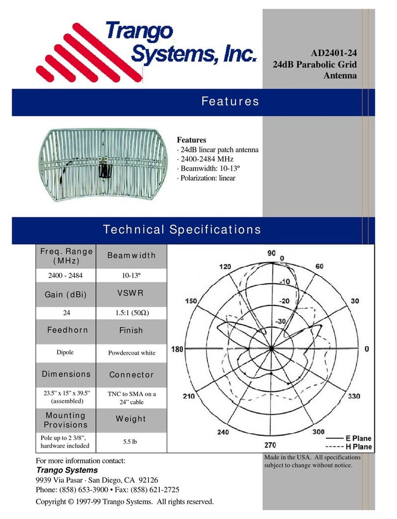 Trango Systems AD2401-24 User manual