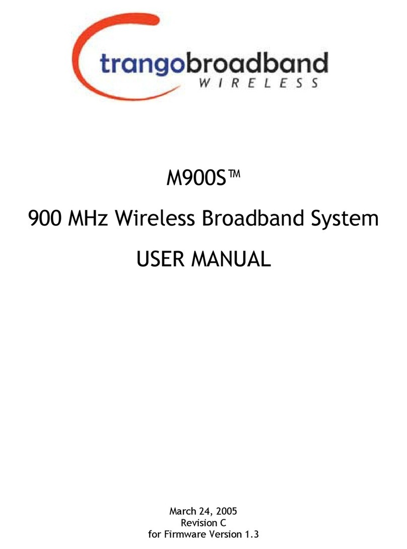 Trango Systems M900S User manual