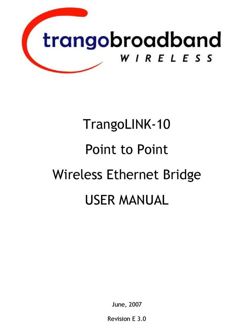 Trango Systems TrangoLink-10 User manual